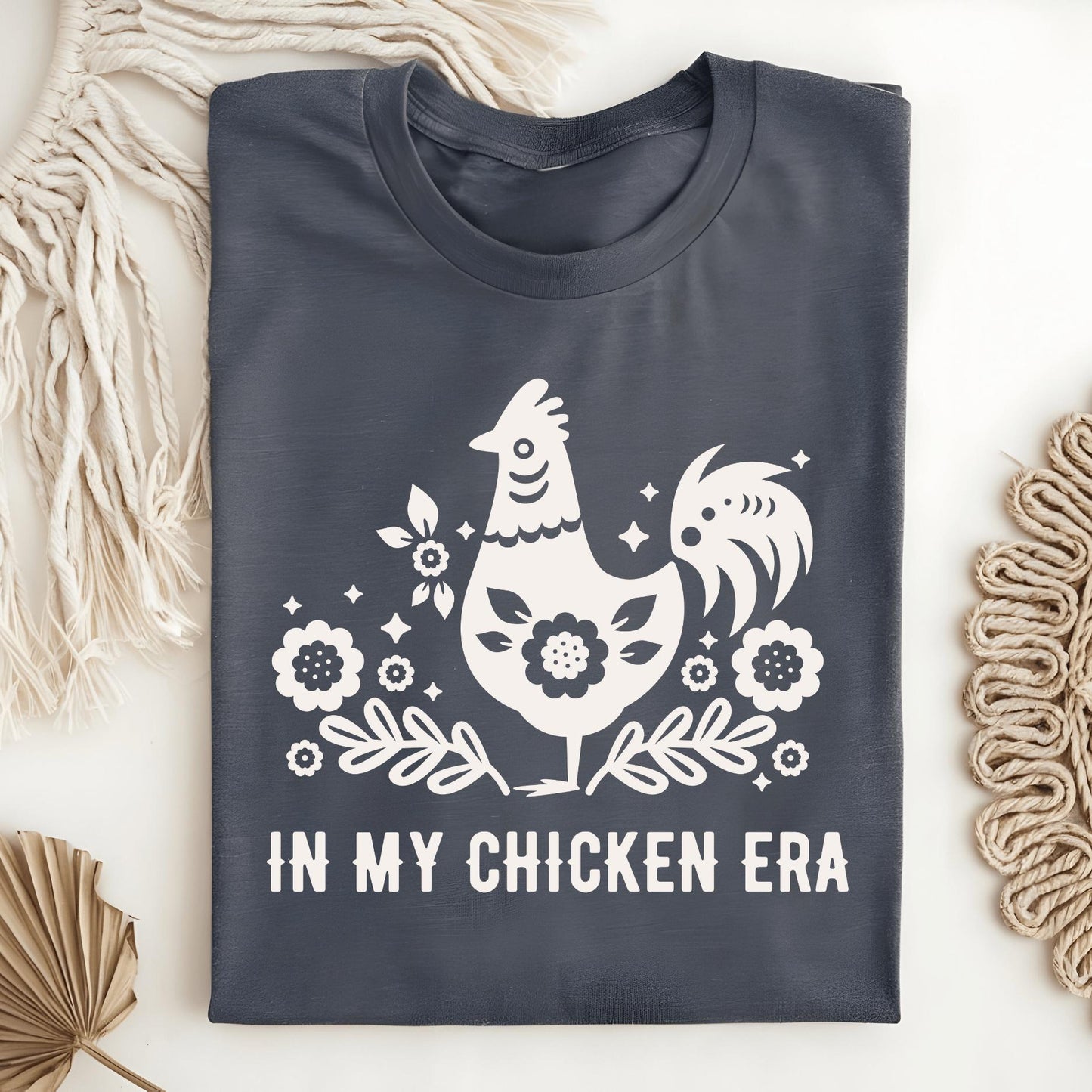 Wild Petal Threads T-Shirt Dark Heather / S In My Chicken Era T-Shirt