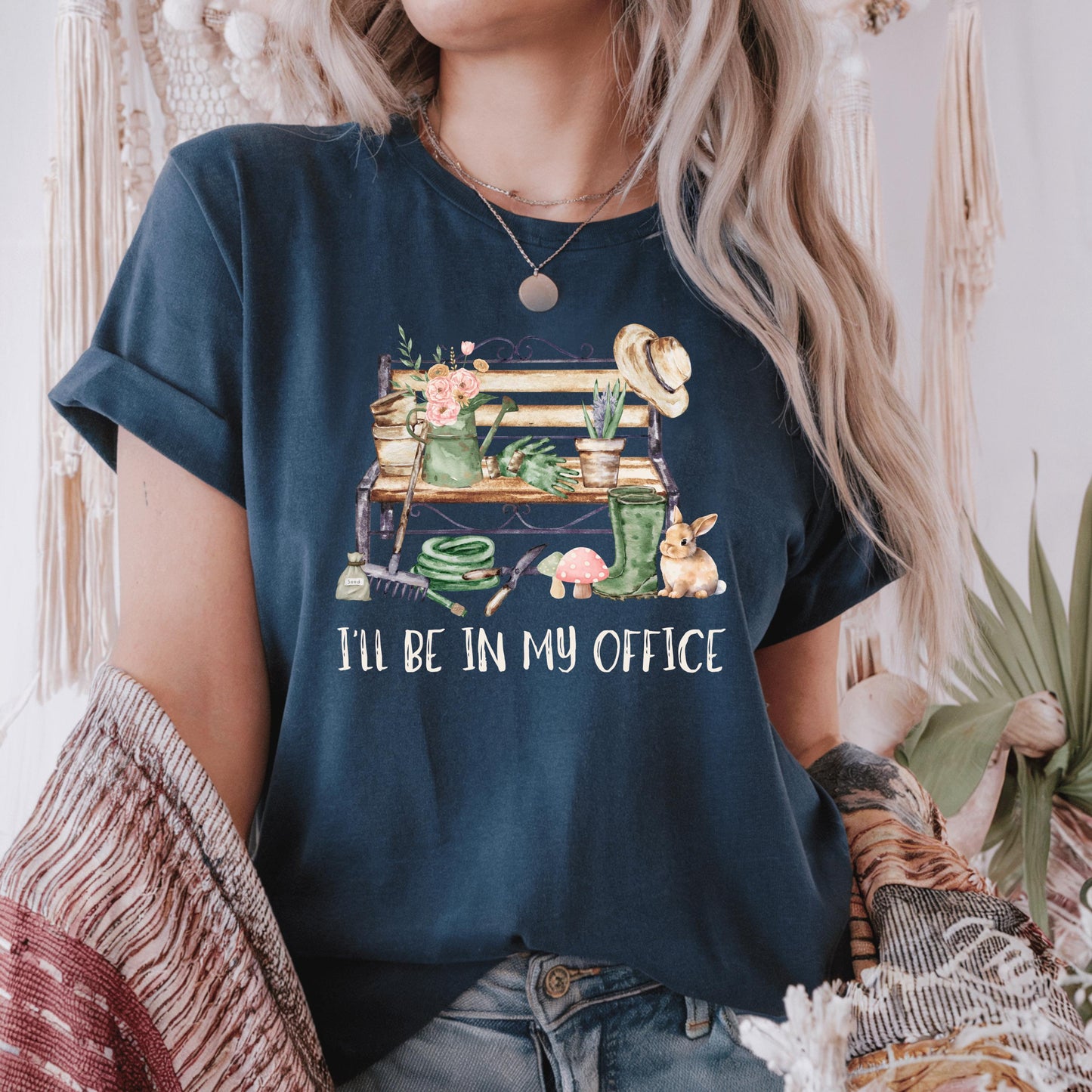 Wild Petal Threads T-Shirt I'll Be In My Office (Gardening) T-Shirt