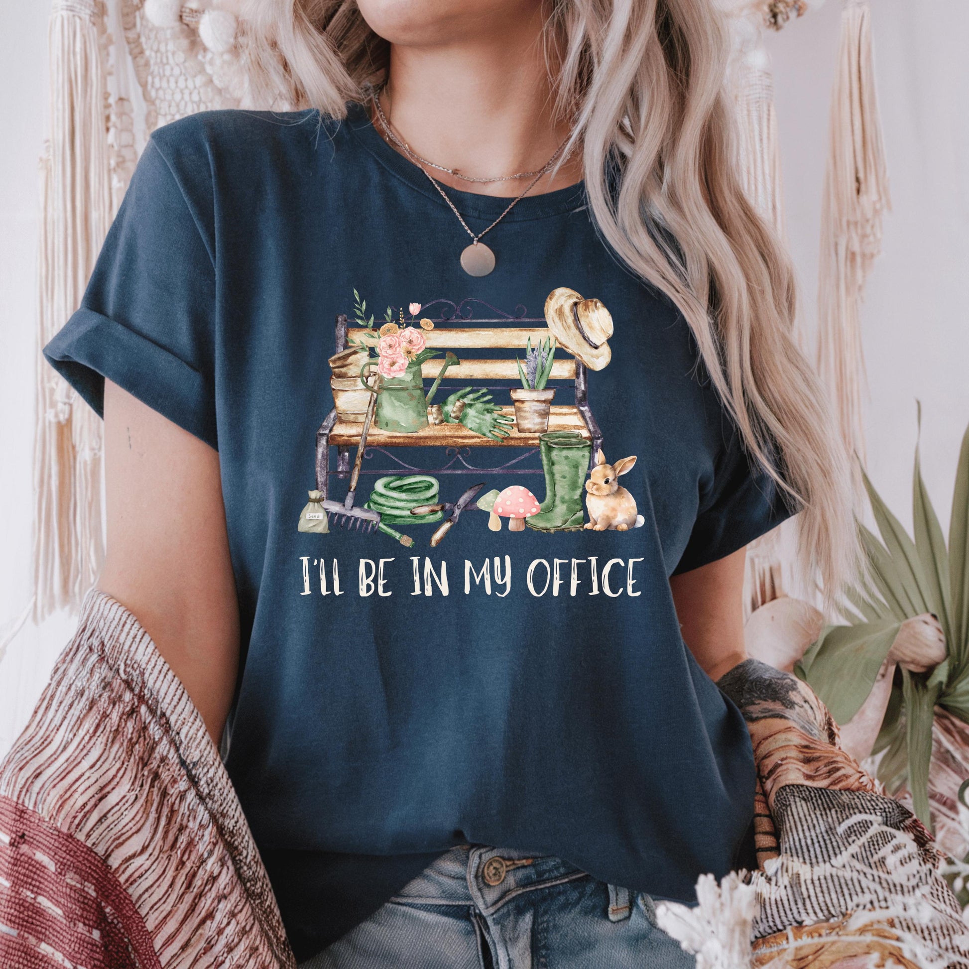 Wild Petal Threads T-Shirt I'll Be In My Office (Gardening) T-Shirt