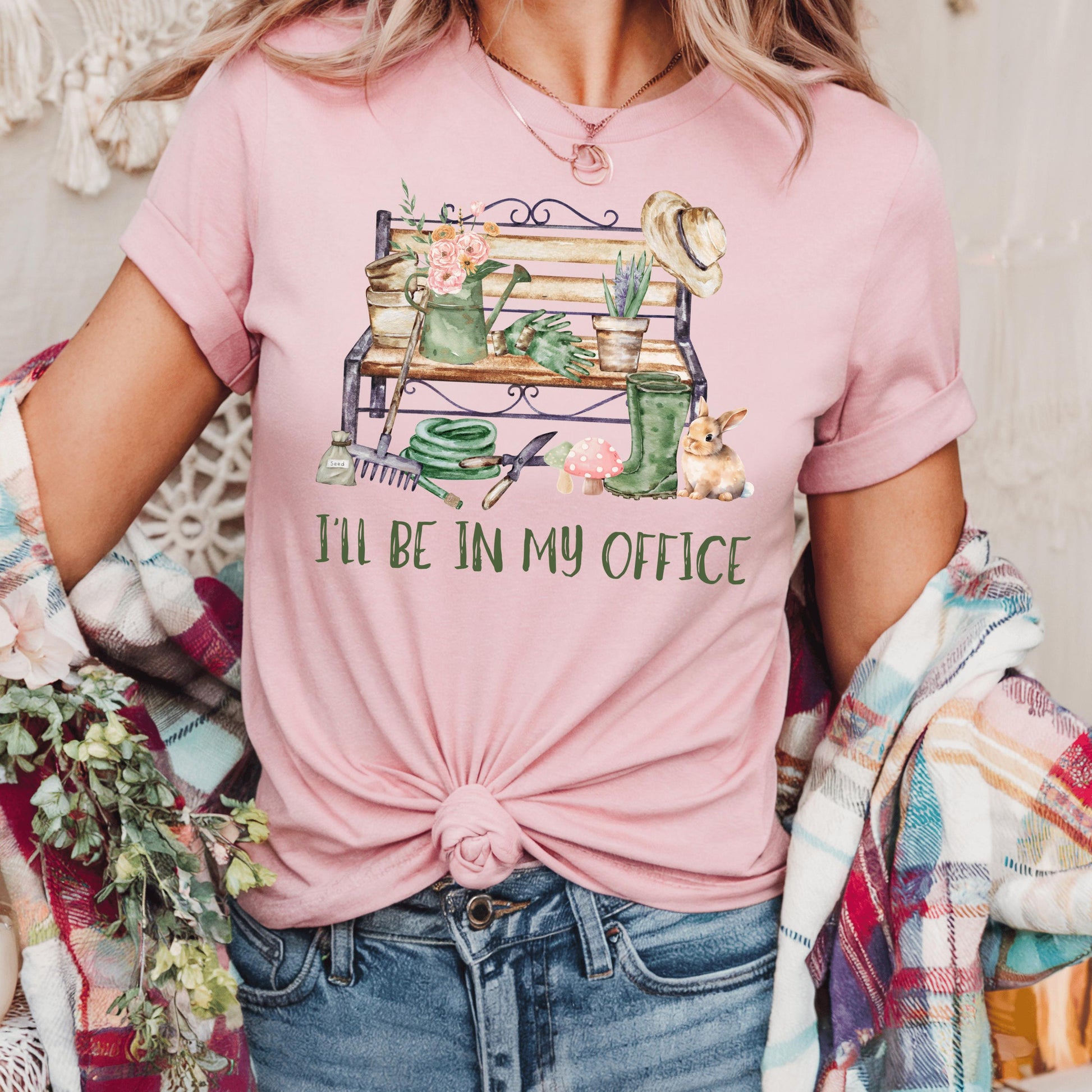 Wild Petal Threads T-Shirt I'll Be In My Office (Gardening) T-Shirt