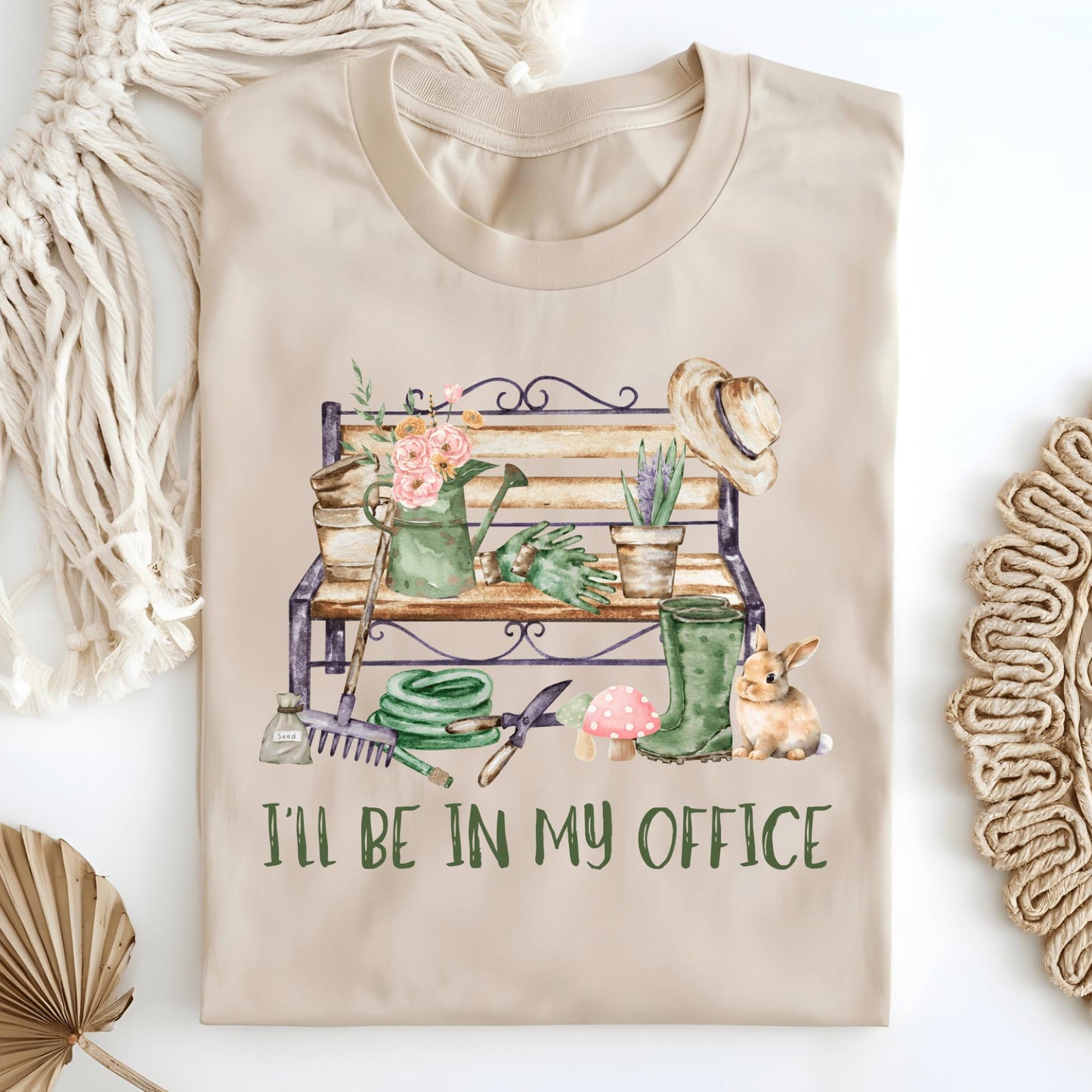 Wild Petal Threads T-Shirt I'll Be In My Office (Gardening) T-Shirt