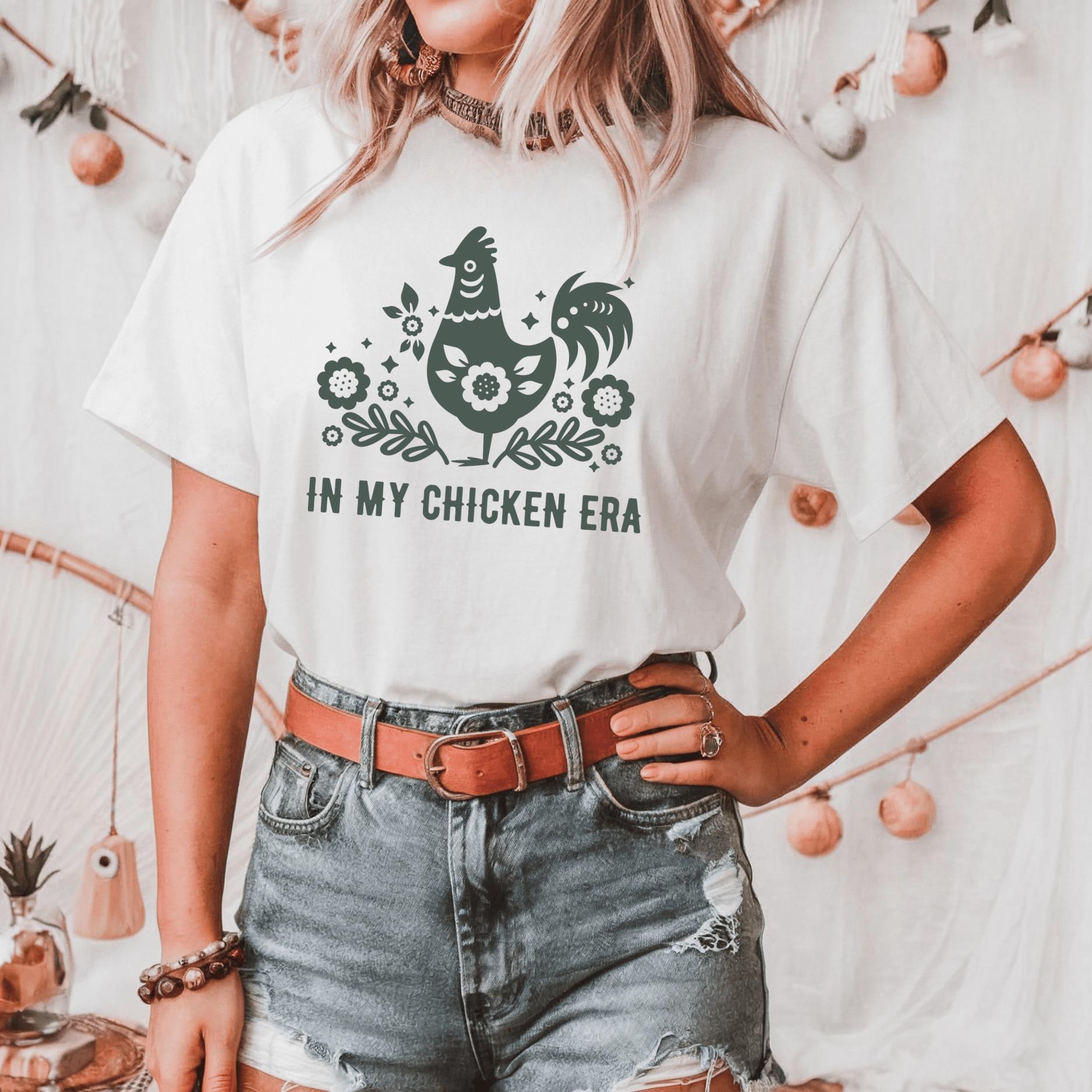 Wild Petal Threads T-Shirt In My Chicken Era T-Shirt