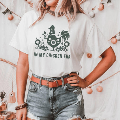 Wild Petal Threads T-Shirt In My Chicken Era T-Shirt