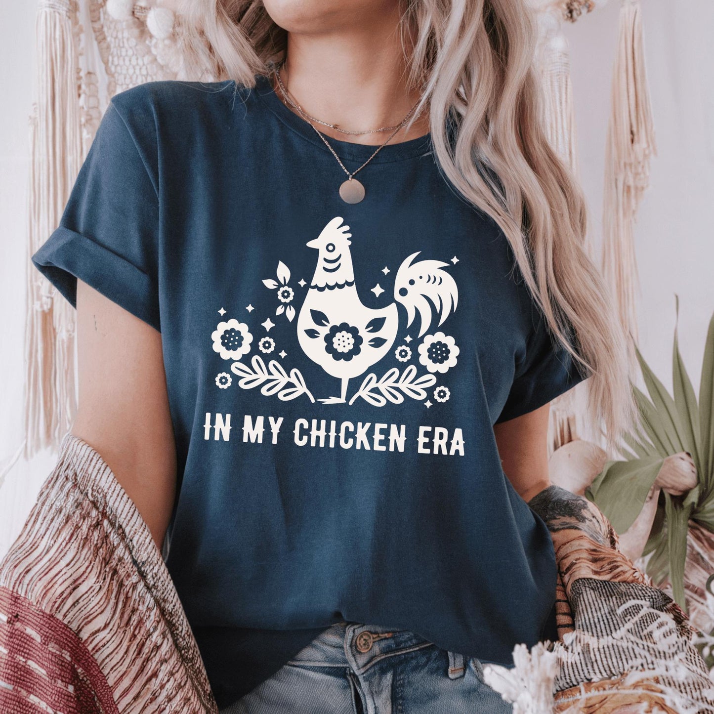 Wild Petal Threads T-Shirt In My Chicken Era T-Shirt