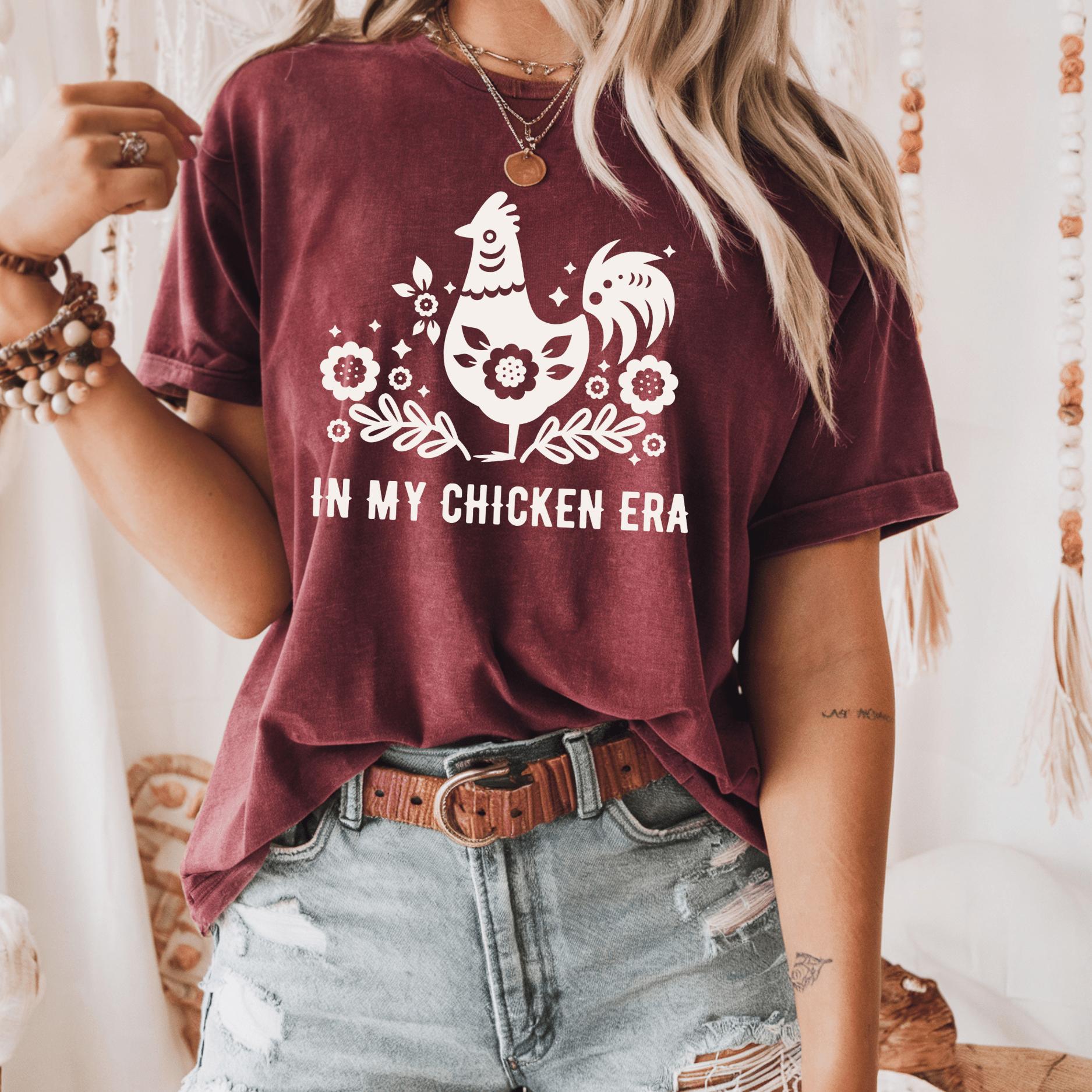 Wild Petal Threads T-Shirt In My Chicken Era T-Shirt