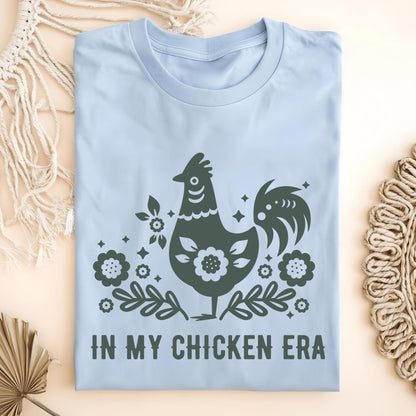 Wild Petal Threads T-Shirt Light Blue / S In My Chicken Era T-Shirt